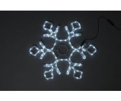 LED-XM(FR)-2D-CK012-30-W-F(W) White Снежинка 79х69см