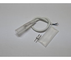 Шнур 0,3м без диодного моста для подключения дюралайта 12V/24V к БП LED-DL-2W-CA-1-W-0.3m
