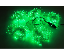 LED-PLS-200*5-20M*5-24V-G/С (20) 5 нит.,зеленые светодиоды на прозрачном пров. с 230V/24V/60W трансф
