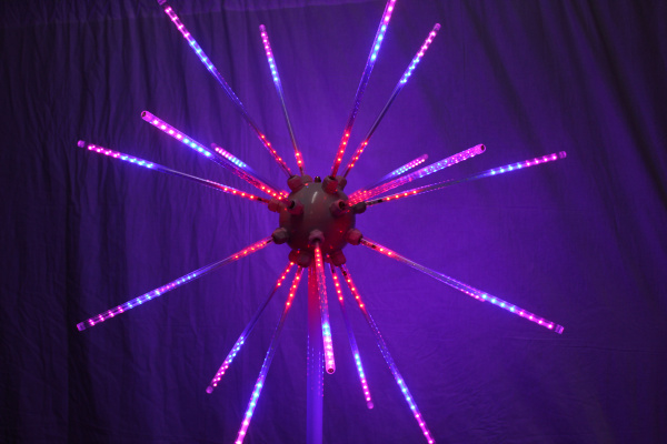 Светодиодный мини-фейерверк LED-EM-003-230V-II-02-M, 0,8*1м. - 2023г. фото 2