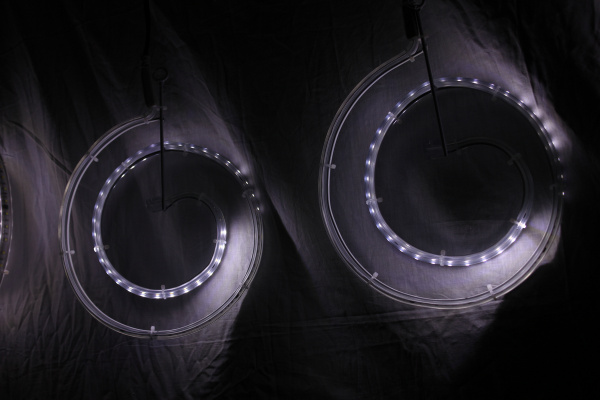 LED-XM-25CM-5-12V-W-Circle 230V/12V 5 свисающих круга NEW 2023  фото 1