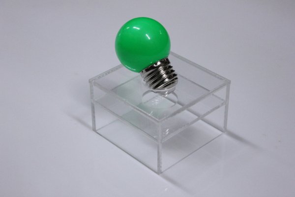 набор из 25шт. ламп LED G45 0.5W 220-240V Green E27  зеленый новый завод фото 4