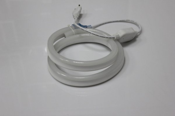 LM-220V-2835-120P-big size-W Световая гирлянда Гибкий неон LED NEON FLEX белый,12х25мм, УЗКИЙ  фото 2