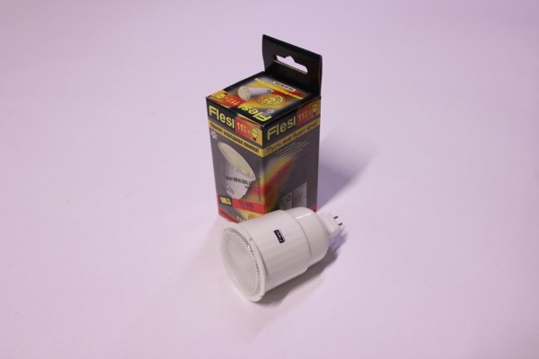 O/W 10шт. Лампа энергосберегающая Flesi MR16 Luxer 11W 220V GU5.3-D 11W 2700K 10шт/упак. фото 2