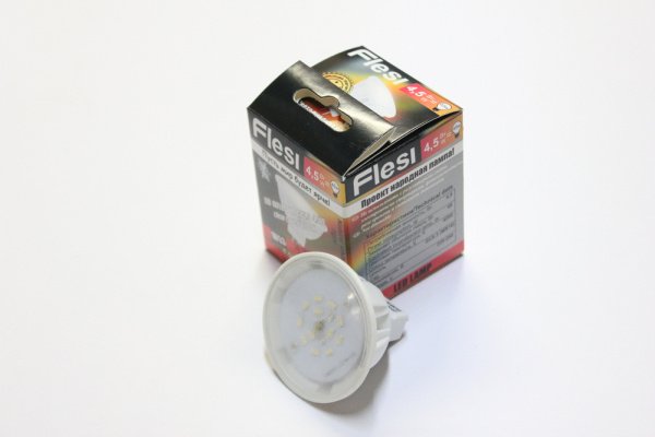 10шт. LED GU5.3/SXS-4.5,W 220-240V clear cover 4200K  фото 2