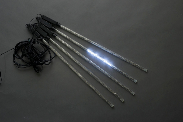 Сосульки Трубки съемные 5шт 0,5М Бел. LED-PL-SNOW-320L-5-12V-W фото 2