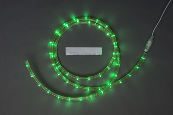 LED-СDL-2W-4CM-100M-11.5MM-220V-G зеленый,11.5мм, КРАТНОСТЬ РЕЗКИ 2М, 4см фото 1