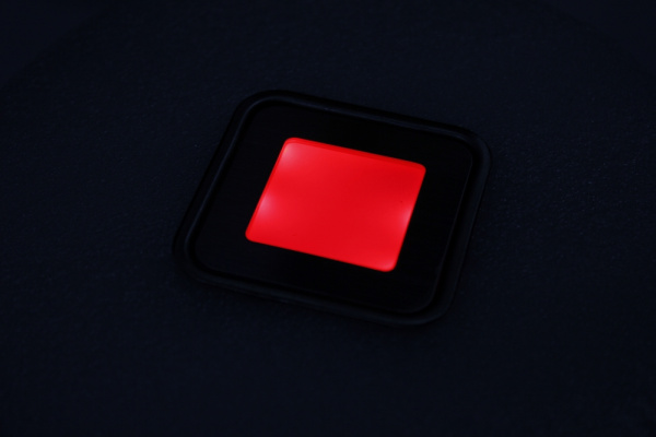 SC-B102B Red LED floor light, квадратный,12V, IP67 фото 1
