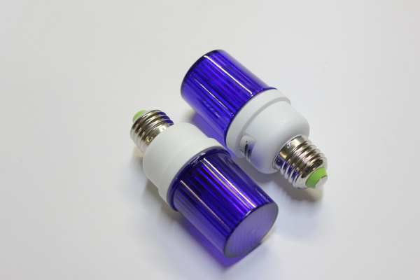 LED лампа-вспышка E-27, синяя G-LEDJS07B фото 3