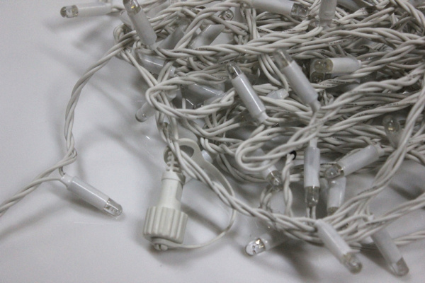 LED-PLR-192-20M-24V-CW/W-W/O (Wire 2.3mm),белый/белый провод, соед. (без шнура) 24В(Новый коннектор) фото 4