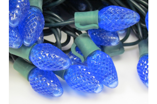 LED-PL-C7-8-G-220V-18-B, 20м, 96 LED синий фото 3