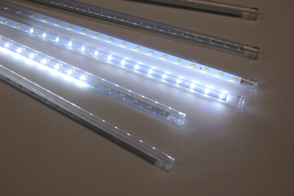2021 Сосульки строб Трубки D12mm,10шт 0,5М Белая LED-PLM-SNOW-480SMD-0.5*4.5M-10-7V-W не соедин. фото 2