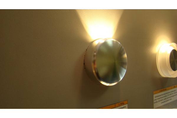 FL55YJ-R WW LED свет. круглый, встр. в стену 1*1W фото 3