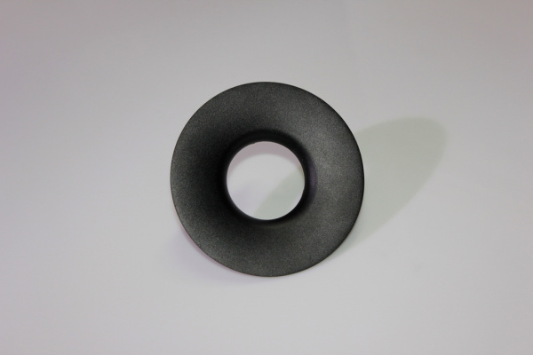 Накладное декоративное кольцо (черное) в светильник серии ROUND-OUT-02/03 and ROUND-IN-03/04 фото 9