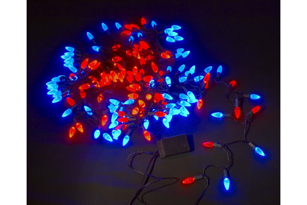 LED-XS-160-13M-240V,ягода,красно-синий фото 1