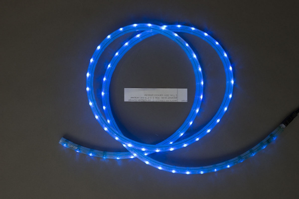 LED-FL-2W-100M-220V-B, синяя, 100м, 220V, D13.5*15.5cm, интервал 2,77см, 2М фото 2