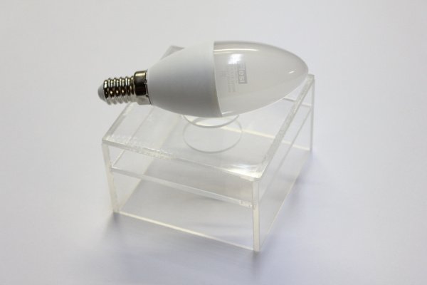 10шт. LED C37/SXW 7W 220-240V E14 3200K Свеча 37х102мм фото 4