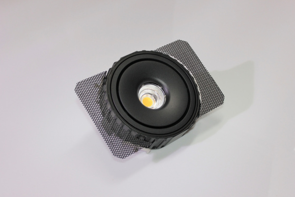 Накладное декоративное кольцо (черное) в светильник серии ROUND-OUT-02/03 and ROUND-IN-03/04 фото 2