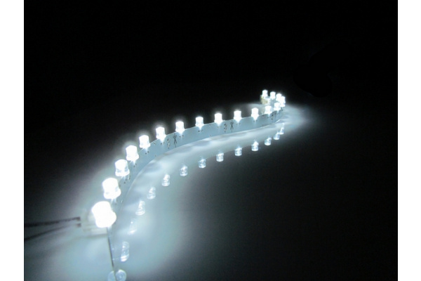LED 18 12V 1.6W Гибкая линейка Flex (30*1 см), бел фото 1