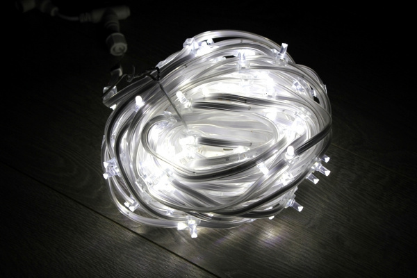 LED-FPC-3528-135-20M-12V-W, Светодиод. гирлянда белая, 135 LED SMD3528, 20М, 12V фото 1