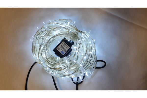 LED-LP-200-30M-12V-W, Светодиод. клип-лайт, 30М (прозрачный провод) фото 1