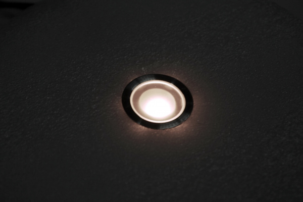 SC-B105B WW LED floor light, круглый, 12V, IP67 фото 1