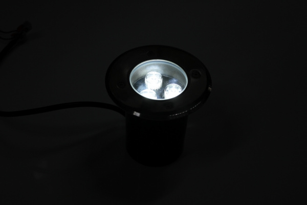 G-MD106-W грунтовой LED-свет белый D120, 3W, 12V фото 2