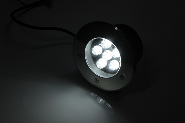 G-MD100-W грунтовой LED-свет белый D150, 6W, 12V фото 5