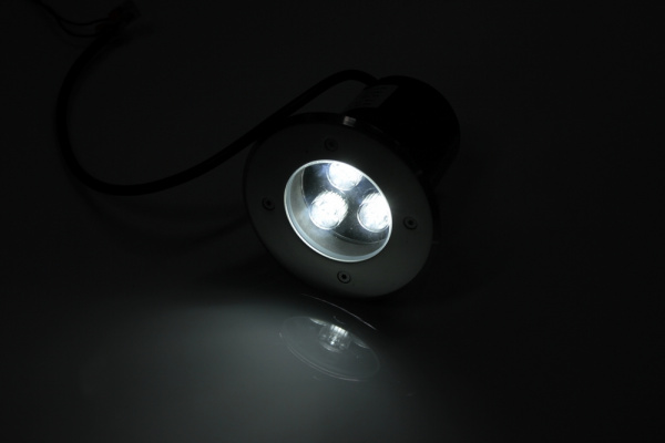 G-MD106-W грунтовой LED-свет белый D120, 3W, 12V фото 1