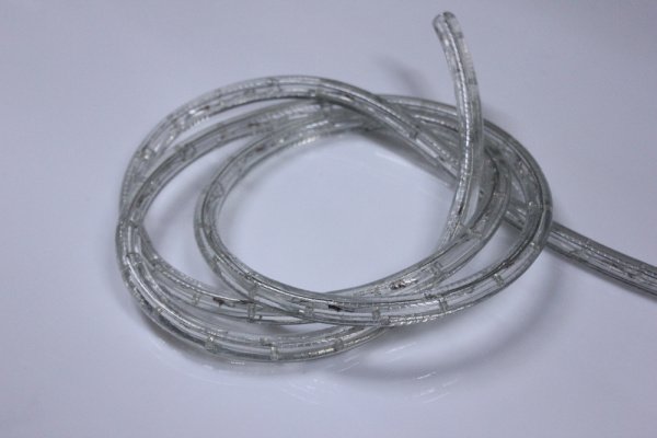 LED-DL-2W-100M-1M-240V-WW Светодиодная гирлянда дюралайт, фиксинг, белый теплый, D13мм, 36LED/метр,  фото 3