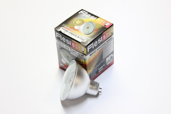 10шт. MR16AL-SMD42С-W-220V 5W, White, 6500K фото 3