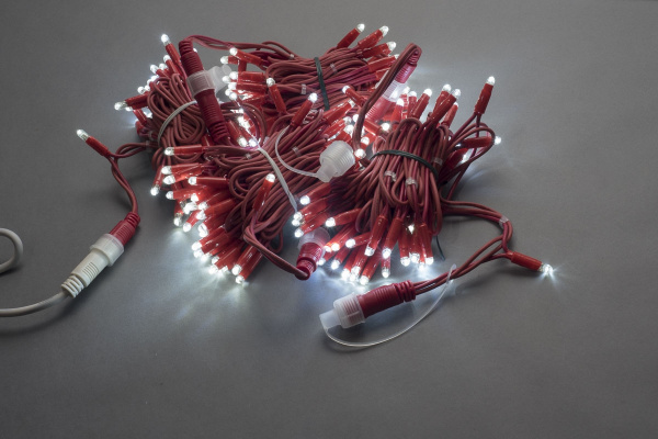 LED-PLR-200-20M-240V-W/RED Wire-S белый/красный провод фото 2