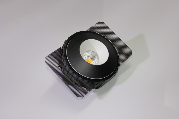 Накладное декоративное кольцо (черное/белое) в светильник серии ROUND-OUT-02/03 and ROUND-IN-03/04 фото 2