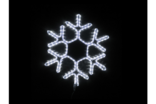 FLESI-LED-FL-SNOWFLAKE-60x58-240V-W фото 1