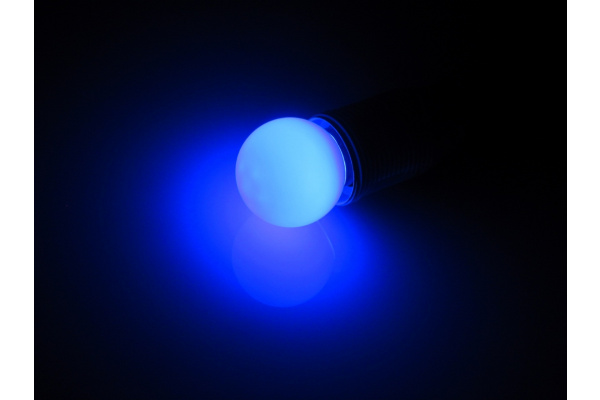 LED G45 220V-240V Blue, синий фото 1