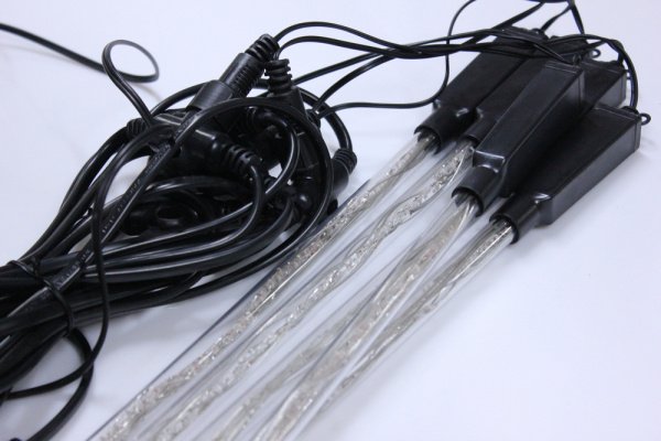 Сосульки Трубки  ICE 5шт 0,5М Бел. LED-PLP-SNOW-320L-0.5M-5-12V-RGB МУЛЬТИ!!! фото 3
