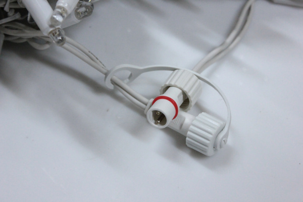LED-PLR-192-20M-24V-WW/W-W/O, белый тепл/белый провод, соед. (без шнура) 24В(Новый коннектор) фото 3