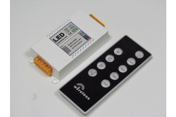 CN366  Контроллер для LED-изделий NEW c пультом(БЕЗ СКИДОК) фото 1