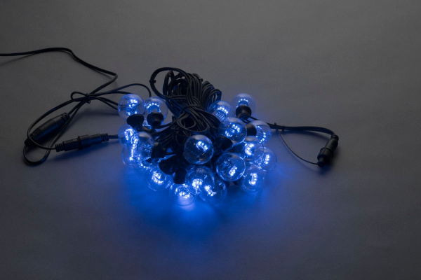 LED-2BLR-50CM-10M-240V-B, Белт-лайт с лампами, синий/черный пр. фото 2