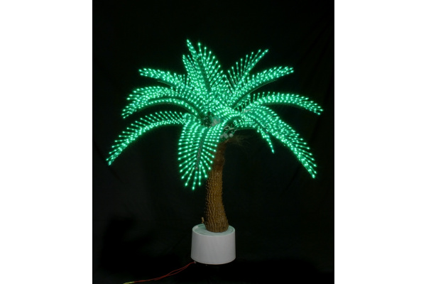 COL-1.2- LED Пальма  Японская 1,2 м, зеленая фото 1
