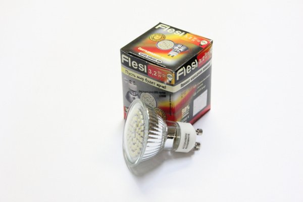 10 шт. GU10A-SMD48S-WW(GU10,3.2W,AC220V,Warm White,3200K) фото 3