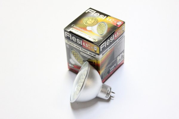 10шт. MR16AL-SMD60S-NW-220V 4.5W, Nat.White, 4200K фото 3