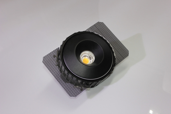 Накладное декоративное кольцо (черное/черное) в светильник серии ROUND-OUT-02/03 and ROUND-IN-03/04 фото 7