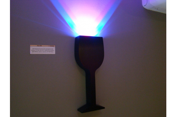 Glass RGB LED светильник накладной 3*1.5W фото 1