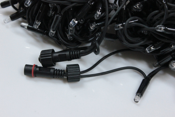 LED-PLR-192-20M-24V-R/BL-W/O, цвет красный/черный провод, соед. (без шнура) 24В(Новый коннектор) фото 3