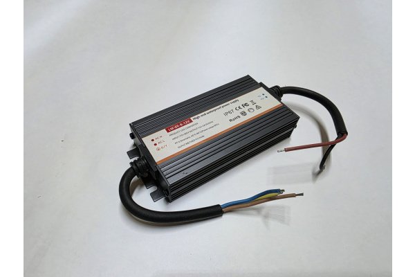 LM-60W 12V, 200-260V/12V, 5А, IP67. Импульсный источник питания в алюминиевом корпусе, 130х60х26мм фото 1