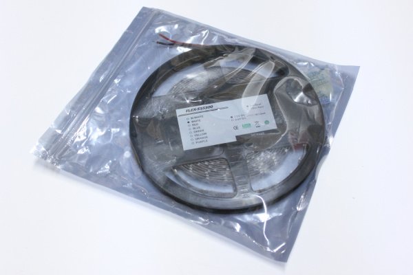 катушка 5 метров лента светодиодная FLEX-SS5300B-W-5M 60 led/m white фото 7