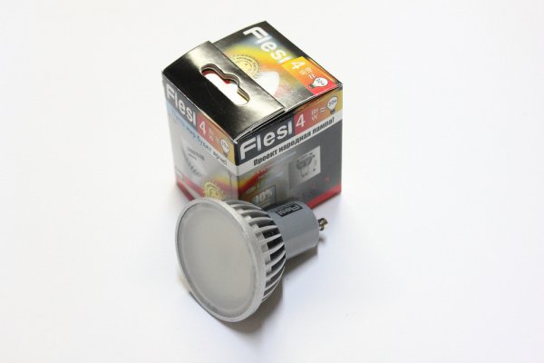 10шт. LED GU10-4W 220-240V, 4200K, SMD3014 фото 2