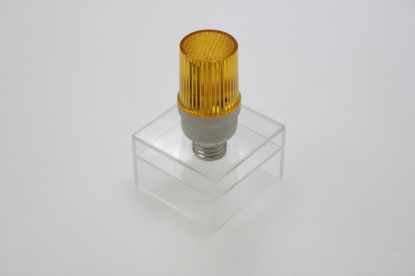 LED лампа-вспышка E-27, желтая G-LEDJS07Y фото 1