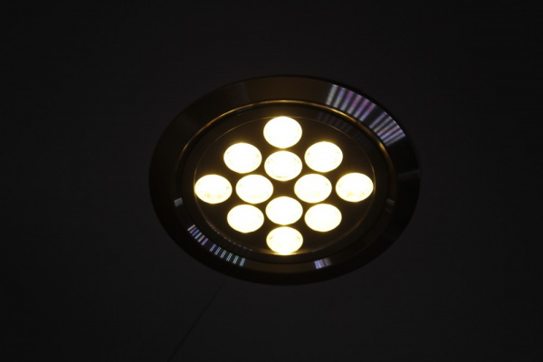 G-TH112-3100K,LEDсвет.встр.повор.круг12LED CREE/1W фото 2